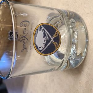 Buffalo Sabres Crown Royal collectors glass